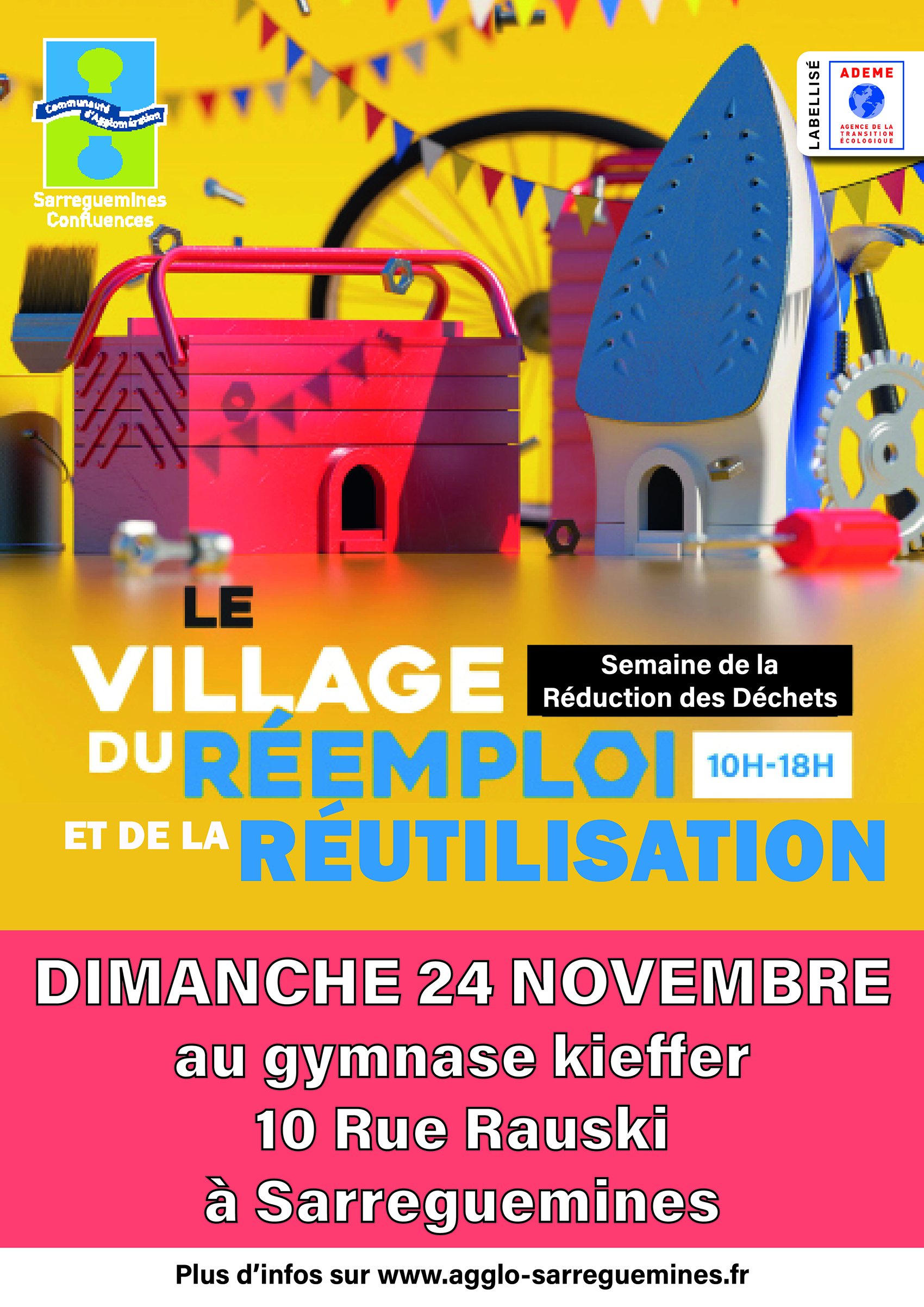 VILLAGE DU REEMPLOI ET DE LA REUTILISATION : 24 NOVEMBRE