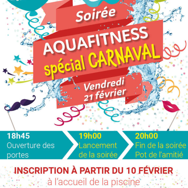 SOIRÉE AQUAFITNESS A LA PISCINE DE SARRALBE